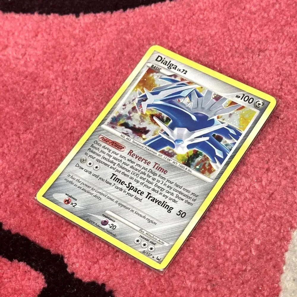 Dialga #5 – Pokémon Platinum – As Pictured